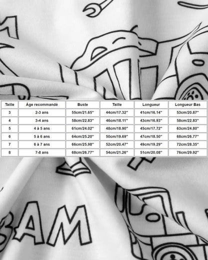 Pyjama créatif éducatif MONTESSORI